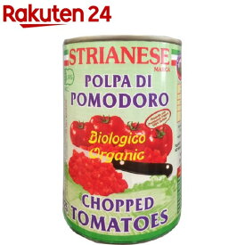 ストリアネーゼ 有機トマト缶 カット(400g)【org_7_more】【ストリアネーゼ】[缶詰]