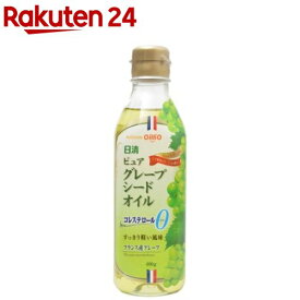 日清 ピュアグレープシードオイル(400g)【日清オイリオ】[油 植物油 ぶどう種子 ドレッシング 炒めもの 瓶]