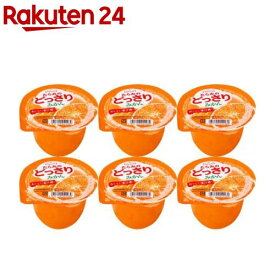 たらみのどっさり みかんゼリー( 230g×6個入)【どっさりシリーズ】[たらみ おやつ デザート みかん 果汁 常温]