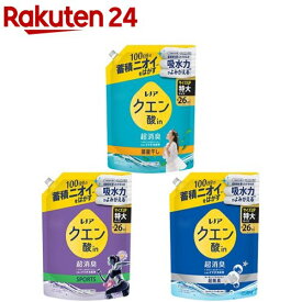 レノア クエン酸in 超消臭 衣類のすすぎ消臭剤 詰替(730mL×6セット)