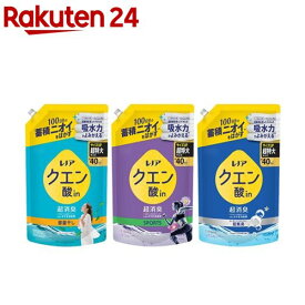 レノア クエン酸in 超消臭 衣類のすすぎ消臭剤 詰替(1110mL×6セット)【レノア】