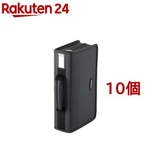 �G���R�� CD�^DVD�t�@�X�i�[�P�[�X CCD-SS96BK(10�Z�b�g)�y�G���R��(ELECOM)�z