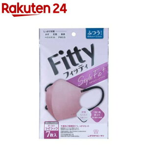 フィッティ スタイルフィットプラス立体 オールドライラック ふつう(7枚入)【フィッティ】