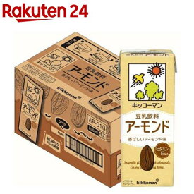 キッコーマン 豆乳飲料 アーモンド(200ml*18本入)【キッコーマン】