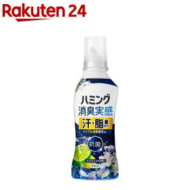 ハミング消臭実感 汗・脂臭タイプ クリアシトラスの香り 本体(500g)【ハミング】