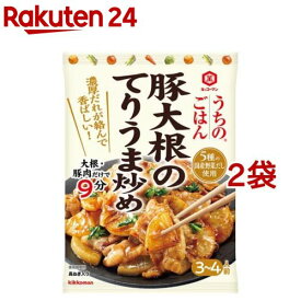 キッコーマン うちのごはん おそうざいの素 豚大根のてりうま炒め(85g*2袋セット)【うちのごはん】