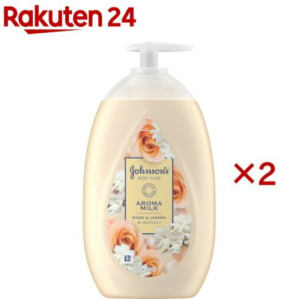 존슨 바디 케어 엑스트라 케어 아로마 밀크 (500ml × 2 세트) [존슨 바디 케어]