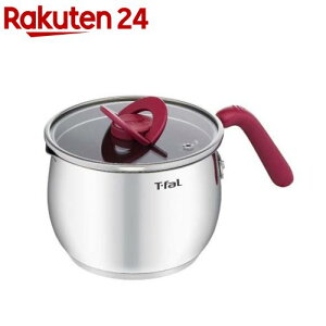 ティファール オプティスペースIH ステンレス マルチポット ルージュ 16cm G74783(1個)【ティファール(T-fal)】