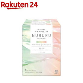 NURURU 入浴剤 ホワイトティー＆ブラックティー アソート(6包)