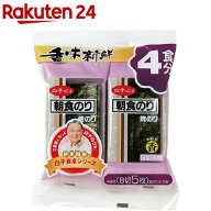 白子のり 焼朝食香 4P(8切5枚*4袋入)【白子のり】
