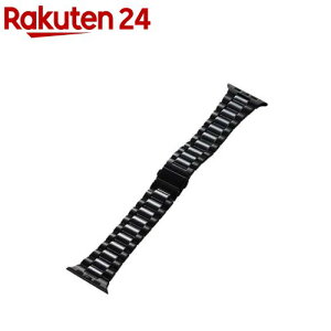 �G���R�� Apple Watch�p�Z���~�b�N�o���h 44�^42mm �u���b�N AW-44BDCE3BK(1��)�y�G���R��(ELECOM)�z