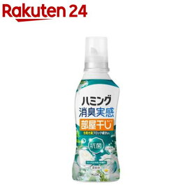 ハミング消臭実感 部屋干しタイプ ハーバルサボンの香り 本体(500g)【ハミング】