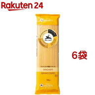 アルチェネロ 有機スパゲッティ 1.6mm(500g*6袋セット)【アルチェネロ】