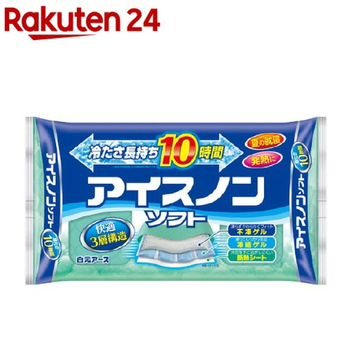 楽天市場 アイスノンソフト 1コ入 Humid 4 Kenpo 13 アイスノン 楽天24