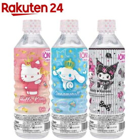 ブルボン サンリオ イオン水(500ml*24本入)【ブルボン】[ミネラルウォーター キャップシュリンク 軟水 衛生]