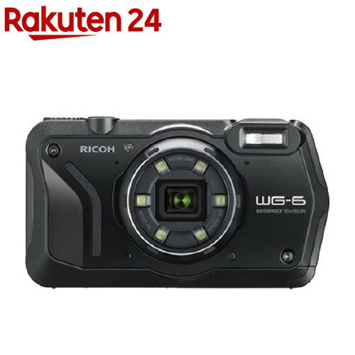 楽天市場 リコー タフネスカメラ Wg 6 ブラック 1台 楽天24