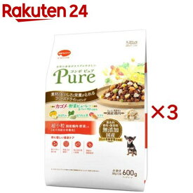 コンボ ピュア ドッグ 超小粒(600g×3セット)【コンボ ピュア】