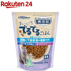 キャティーマン まいにちでるでるごはん お腹と下部尿路の健康ケア(200g)【キャティーマン】