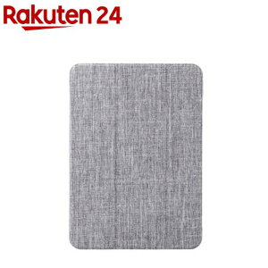 �G���R�� iPad Pro �P�[�X 11�C���` (M4) �t�@�u���b�N�t���b�v ���^ �O���[(1��)