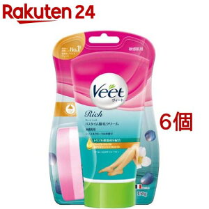 ���B�[�g ���b�` Veet Rich �o�X�^�C�����уN���[�� �q�����p(150g*6�Z�b�g)�y���B�[�g�z