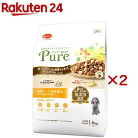 コンボ ピュア ドッグ 厳選チーズ・国産鶏肉入り(1.6kg×2セット)【コンボ ピュア】