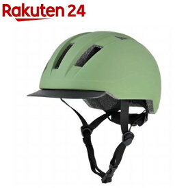 CRAS サイクルヘルメット Lサイズ マットオリーブ CB02OLV(1個)