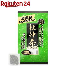 ユウキ製薬 二度焙煎 杜仲茶(3g*60包)【ユウキ製薬(サプリメント)】