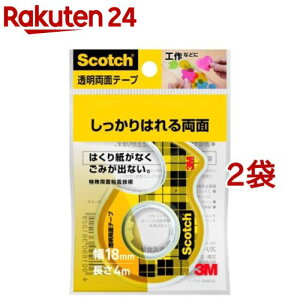 3M XRb` ʃe[v 18mm×4m(1*2RZbg)yXRb` (Scotch)z