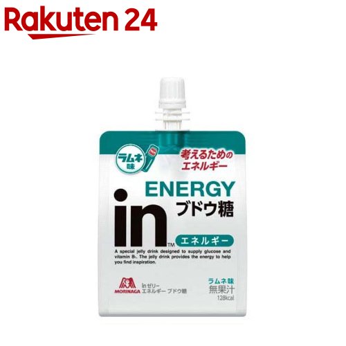 楽天市場 森永製菓 Inゼリー エネルギーブドウ糖 180g 6個入 ウイダー Weider 楽天24