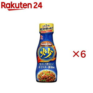 ̑f NbNhD u\[X CICX^[ݖ(190g×6Zbg)yNbNhD(Cook Do)z