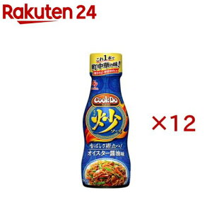 ̑f NbNhD u\[X CICX^[ݖ(190g×12Zbg)yNbNhD(Cook Do)z
