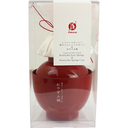 楽天市場 まかないこすめ こんにゃくはじめてセット 凍りこんにゃくスポンジ おやすみ椀 1セット まかないこすめ 楽天24