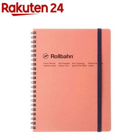 ロルバーン ポケット付メモ A5 ライトピンク 500056-561(1冊)