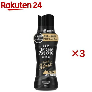 mA ϕxL Rۃr[Y MEN Fresh Musk ӂ郀XN {(420mL×3Zbg)ymARۃr[Yz
