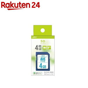 LAZOS SDHC[J[h 4GB CLASS6 L-B4SDH6(1)