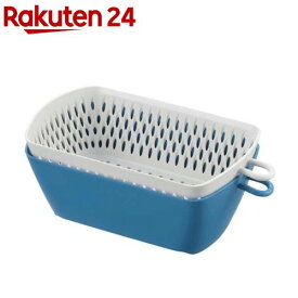 曙産業 チリトリ ザルボウル カク ブルー MZ-3536(1セット)