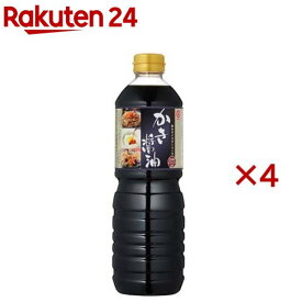 マルキン かき醤油(1L×4セット)【マルキン】