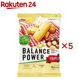 バランスパワー マカダミア(6袋入×5セット(1袋2本))