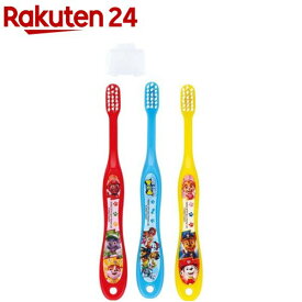 歯ブラシ 子供 キャップ付 3~5才 3本 キャラクター パウ・パトロール パウパト TB5ST(1個×3本入)
