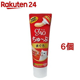 いなば チャオ ちゅ〜ぶ まぐろ(80g*6個セット)【チャオシリーズ(CIAO)】