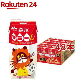 森永マミー(200ml*48本セット)【森永乳業】[紙パック 常温保存 飲み切りサイズ 持ち運び]
