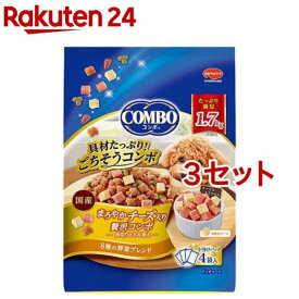 コンボ ドッグ まろやかチーズ入り(1.7kg*3セット)【コンボ(COMBO)】