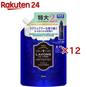 { _ lւ OWA[bNX e(960ml*12܃Zbg)y{(LAVONS)z