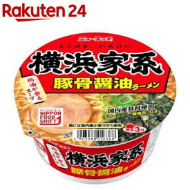 横浜家系豚骨醤油ラーメン(108g*12個入)【ニュータッチ】