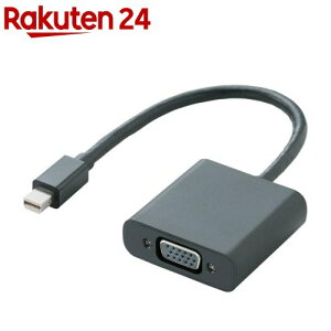 Mini DispLayPortϊA_v^ forAPPLE VGA ubN AD-MDPVGABK(1)yGR(ELECOM)z