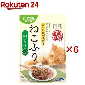 ねこふり のり味(15g×6セット)