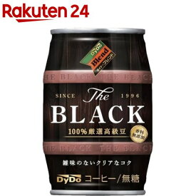 ダイドーブレンド THE BLACK(185g*24本入)【ダイドーブレンド】[缶コーヒー]