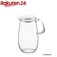 レンジでかんたん麦茶ポット むぎちゃん 1000ml XMP-1000-W(1個)【ハリオ(HARIO)】