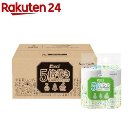 5倍巻き トイレットペーパー シングル 250m 芯なし 再生紙(4ロール×4袋)