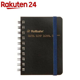 ロルバーン ポケット付メモ ミニ ブラック 500306-105(1冊)